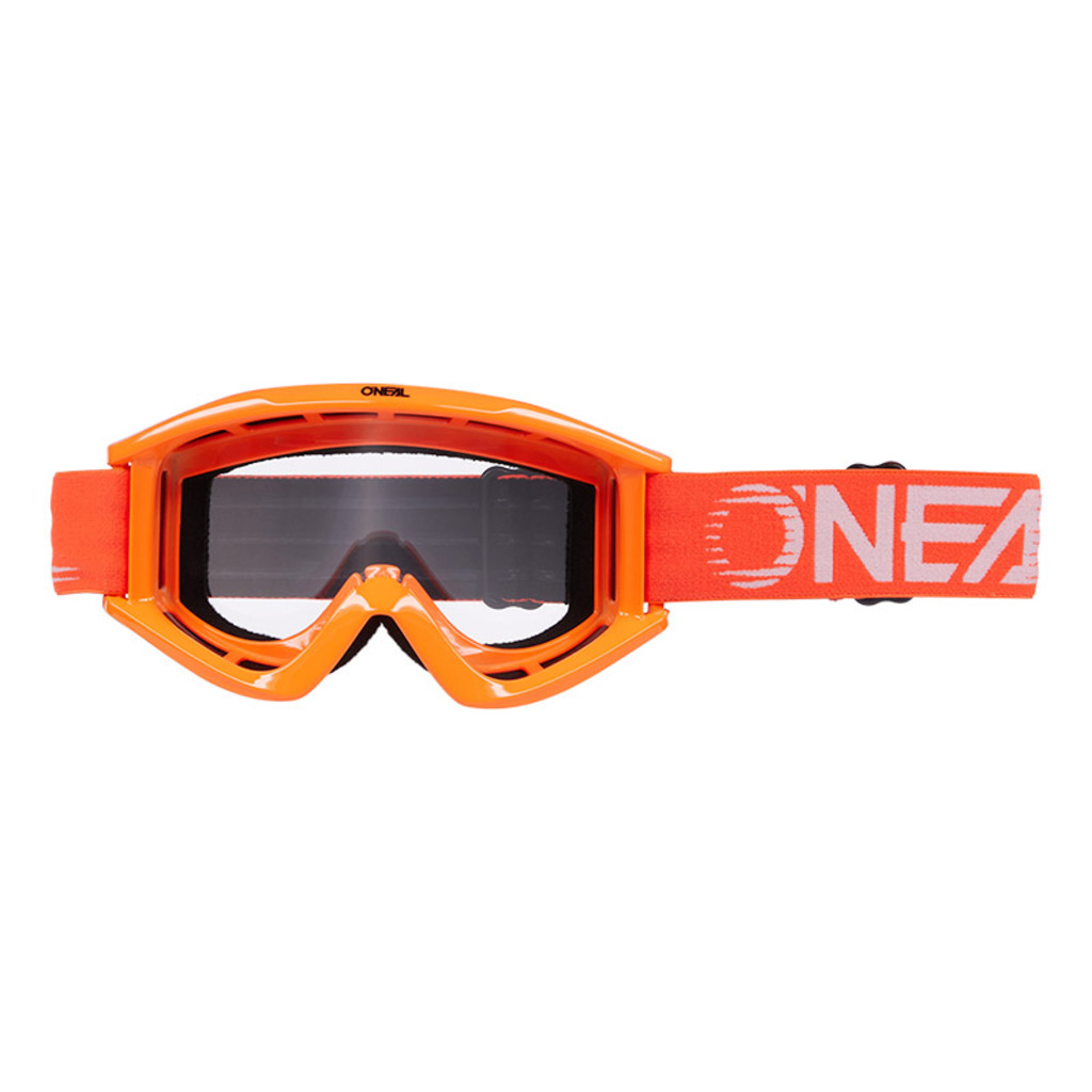 ONEAL Маска кроссовая ONEAL B-Zero V.22, оранжевый, прозрачные линзы